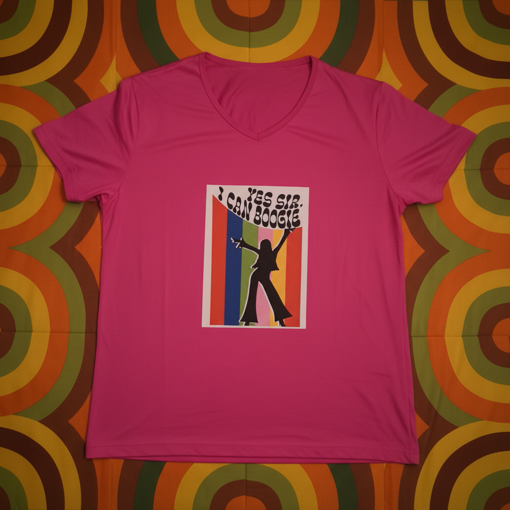 Flat lay retro background