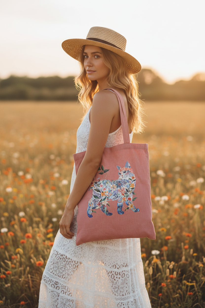 Floral Feline - Lifestyle Carried Shot