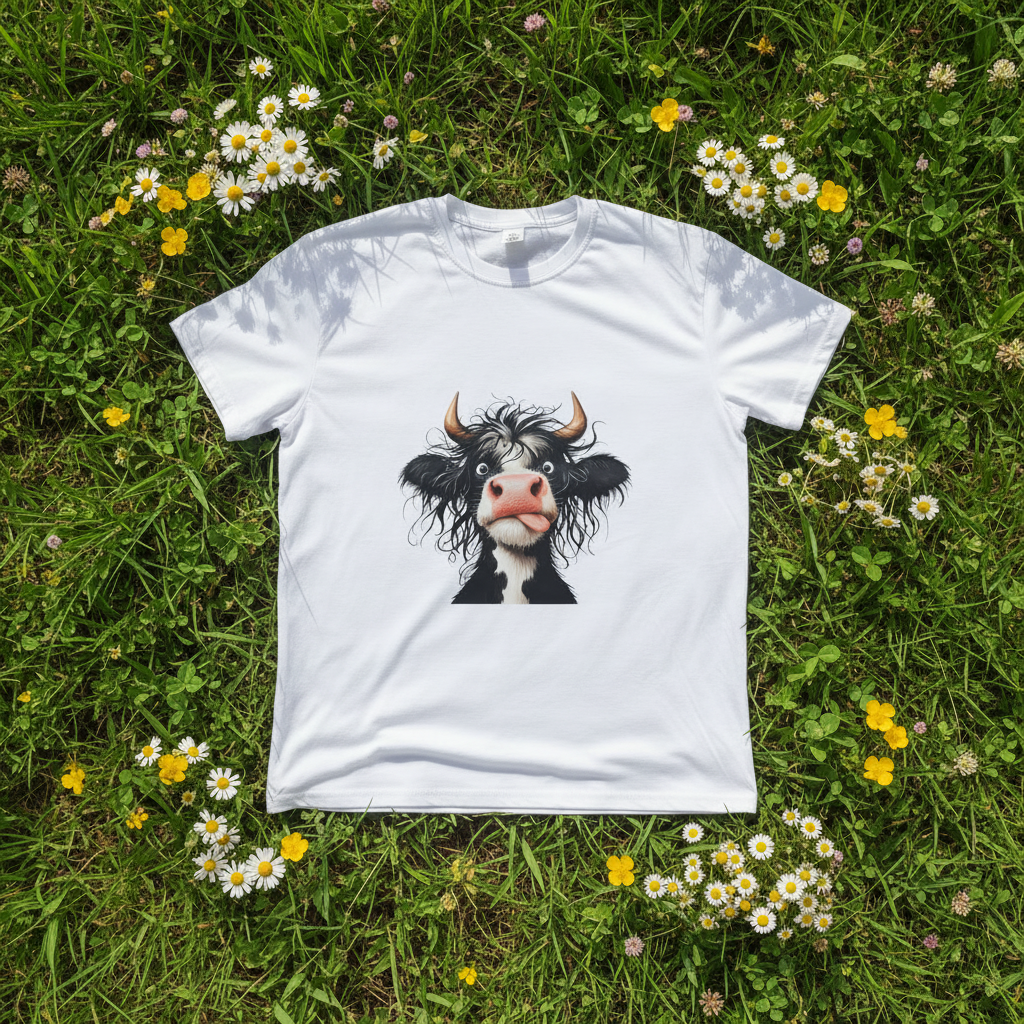 Green meadow flat lay