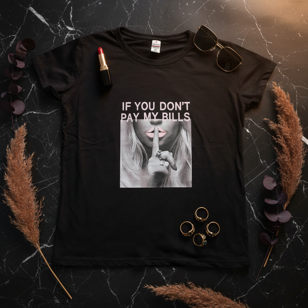 Flat lay - If You Don't Pay My Bills