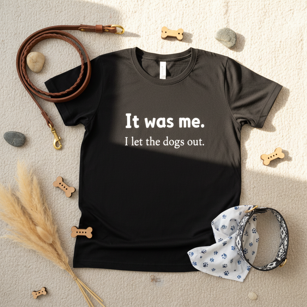 It Was Me Flat Lay