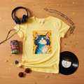 Music is Freedom Tee Flat Lay