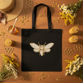 Queen Bee Tote Flat Lay