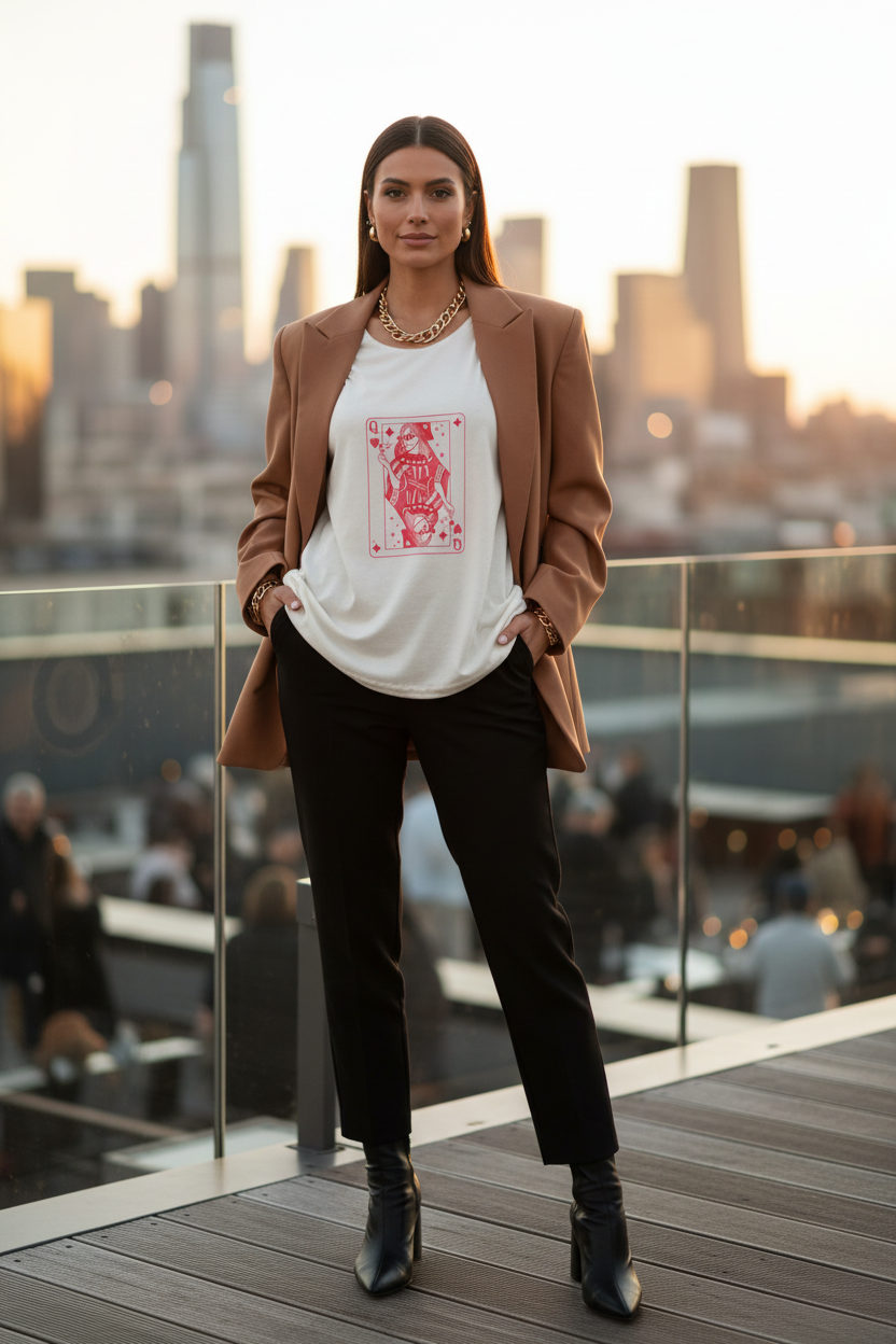 Queen of Hearts – Blazer Lifestyle Shot