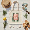Sardines Tote Flat Lay