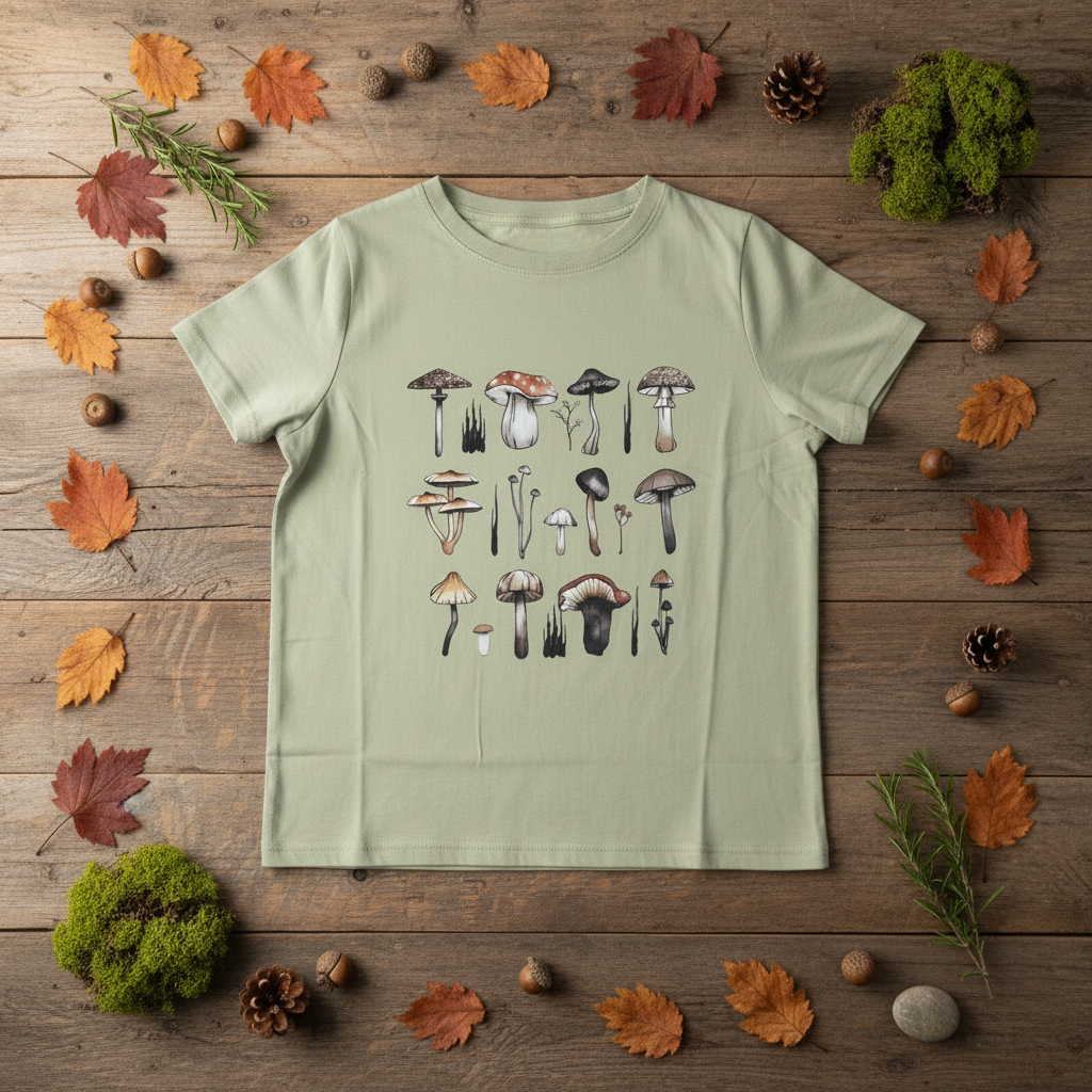 Sh'rooms Flat Lay - Organic