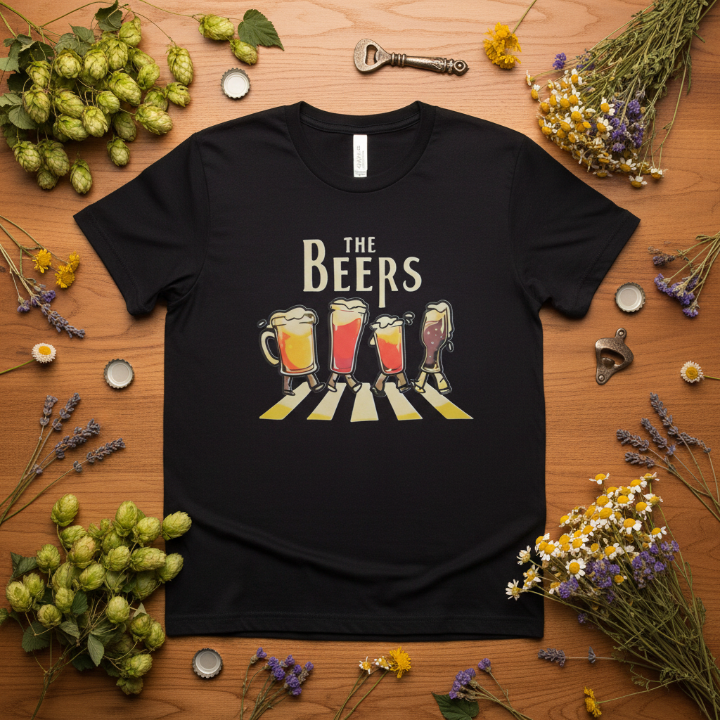 The Beers Flat-lay