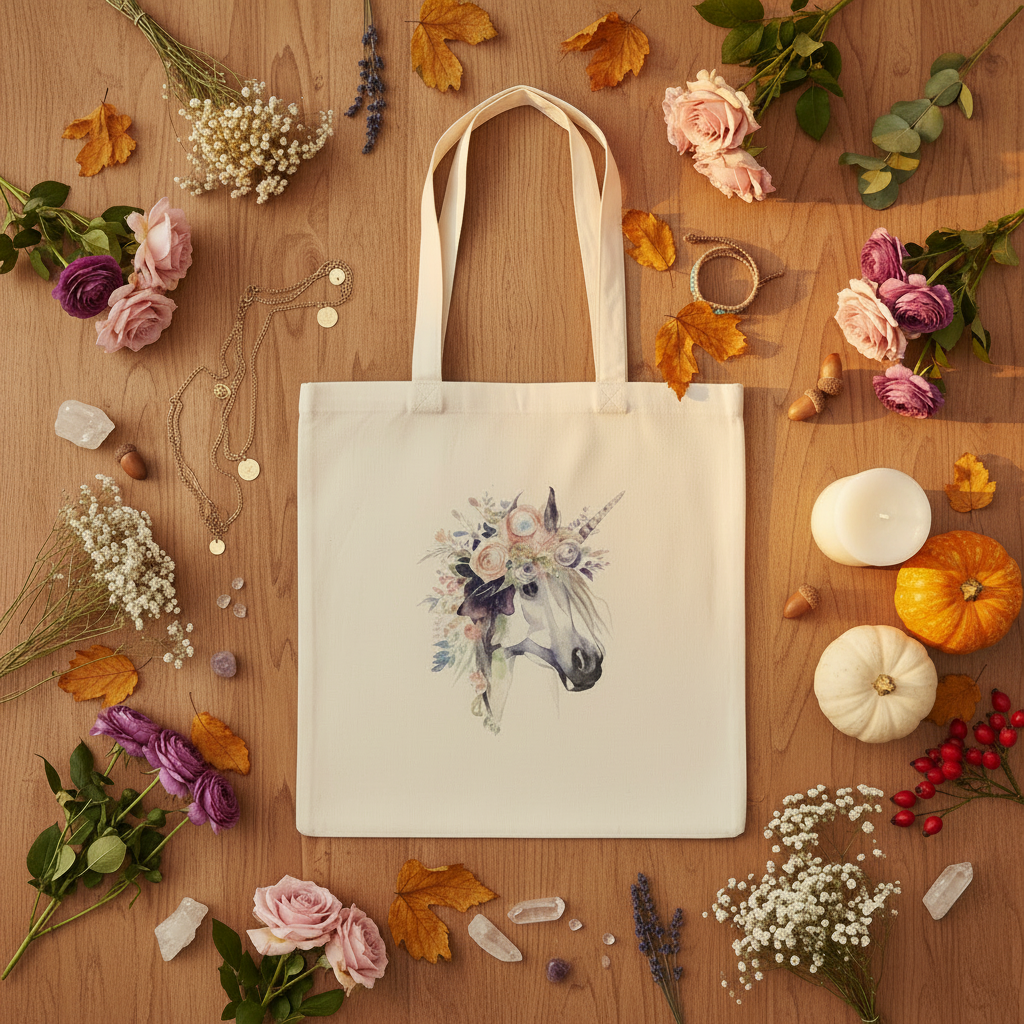 Wild Unicorn Autumn Flat Lay